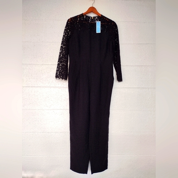 Draper James Pants - DRAPER James Lace Sleeve Jumpsuit